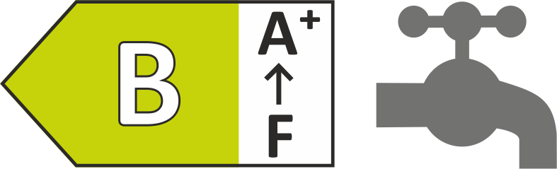 Clase energética B para agua caliente sanitaria