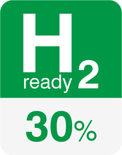 H2 ready 30%